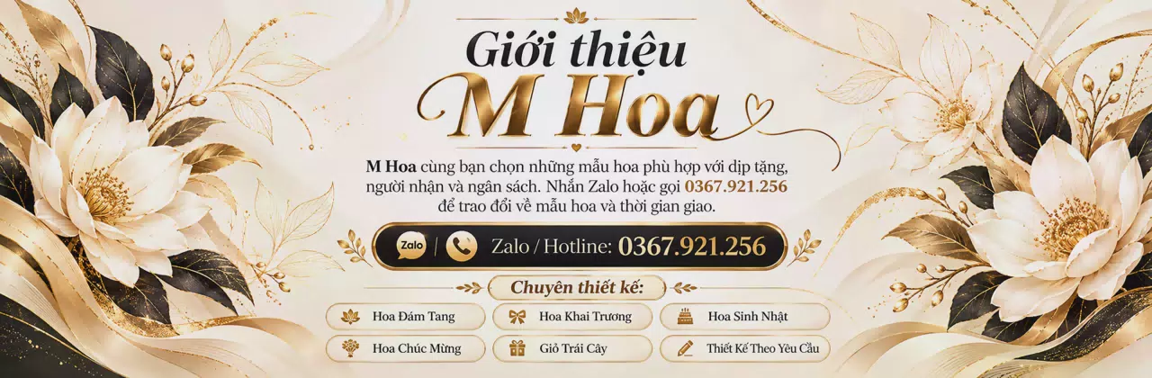 Ảnh bìa Shop hoa tươi Xã Tân Tiến Cà Mau - Chọn hoa theo câu chuyện của bạn